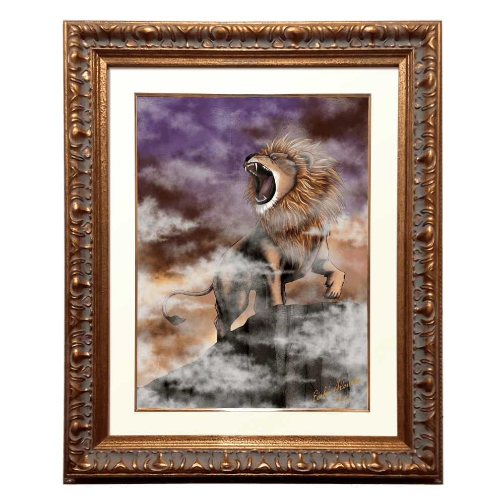 獅子の絵画「Edition No.0」 絵画セットアイコン